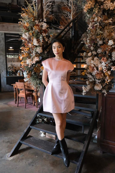 Cinched Short Dress