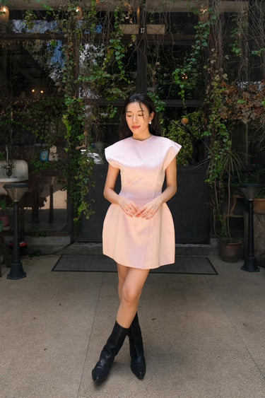 Cinched Short Dress