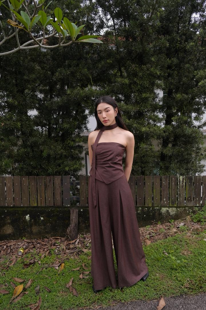 Strapless Halter-neck sleeveless set