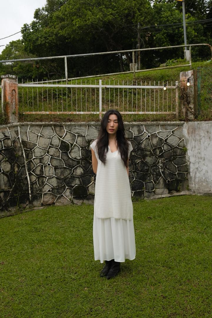 Lightweight Layered Sheer Dress