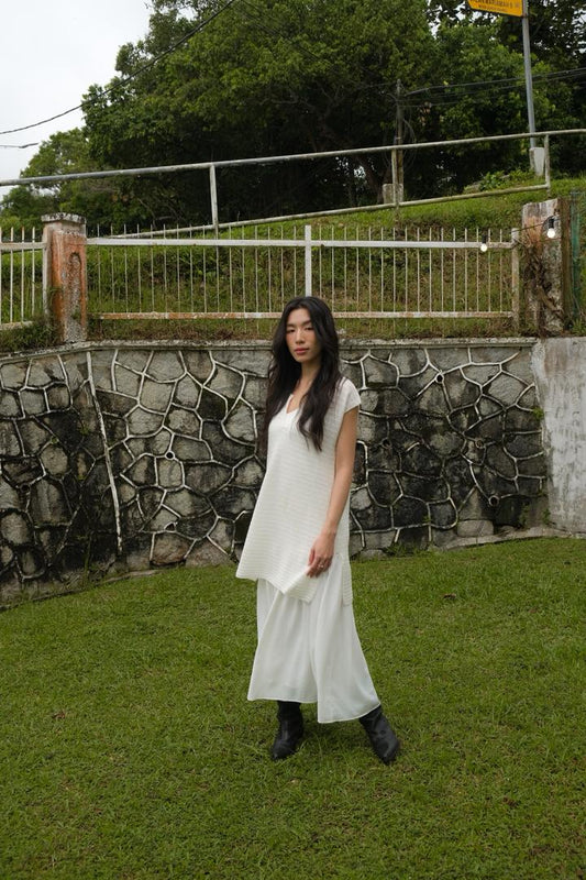 Lightweight Layered Sheer Dress