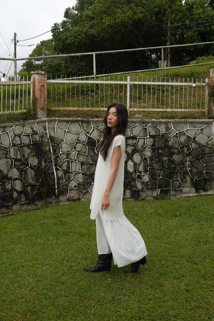 Lightweight Layered Sheer Dress