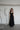 Eleant retro waist black fitted dress