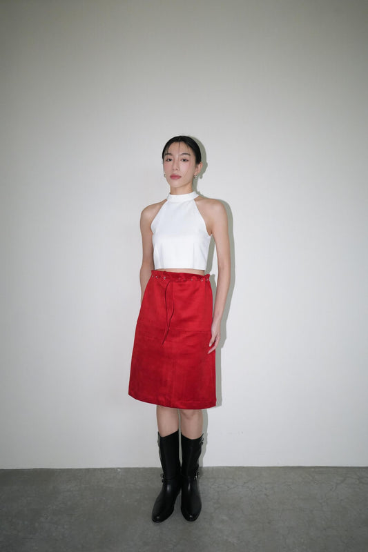 Flannel Straps Skirt