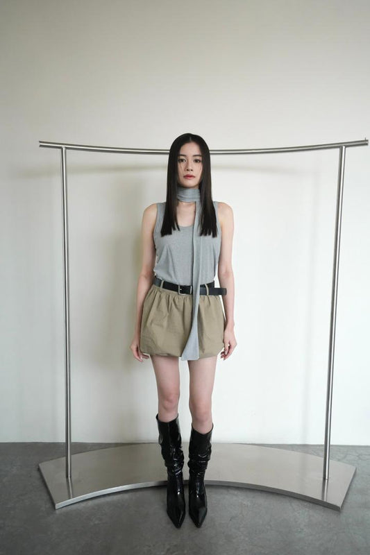 Puffy bubble-style shorts