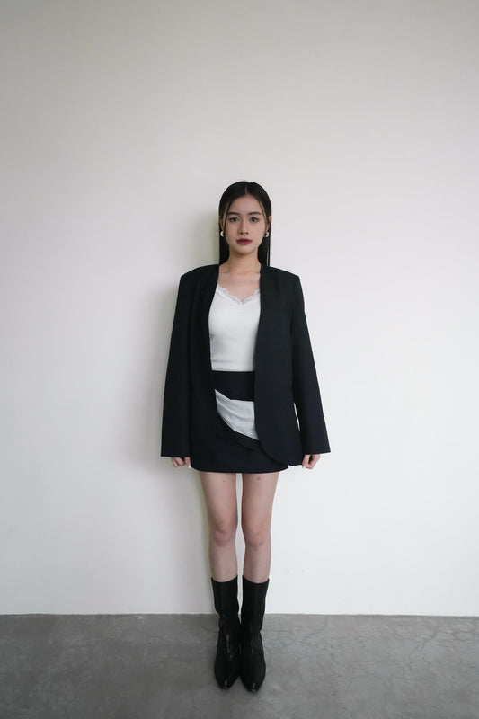 Pinstriped Suit