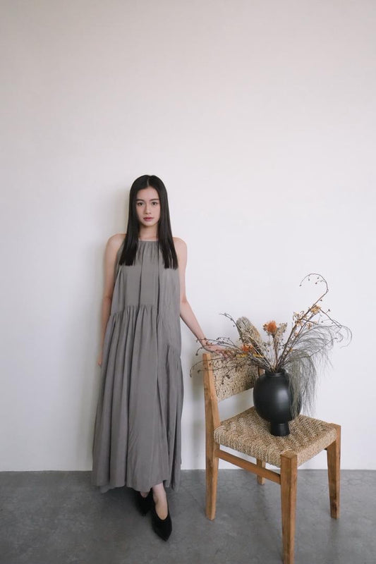 Lightweight flowy sleeveless dress
