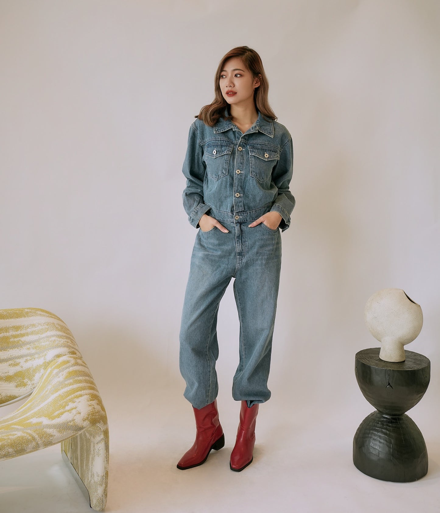 Denim Jumpsuit