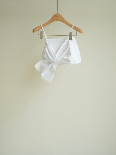 Big Bow Front Crop Cami Top