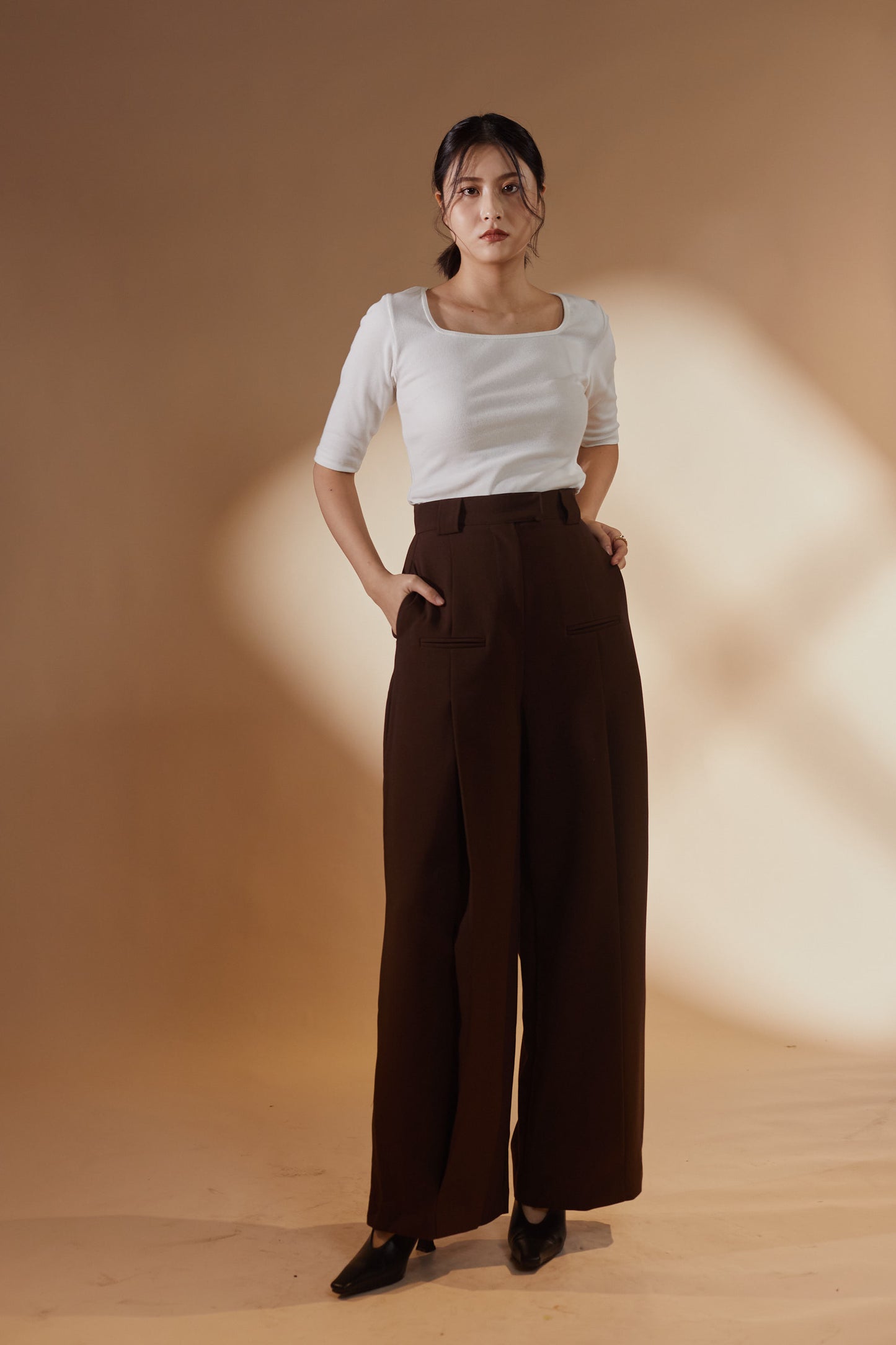 Slight Flare Trousers