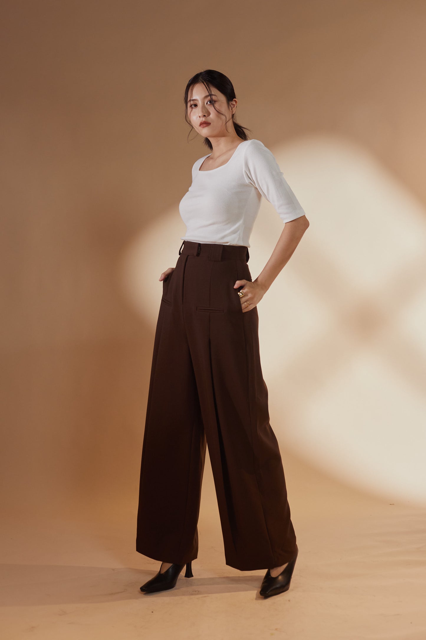 Slight Flare Trousers