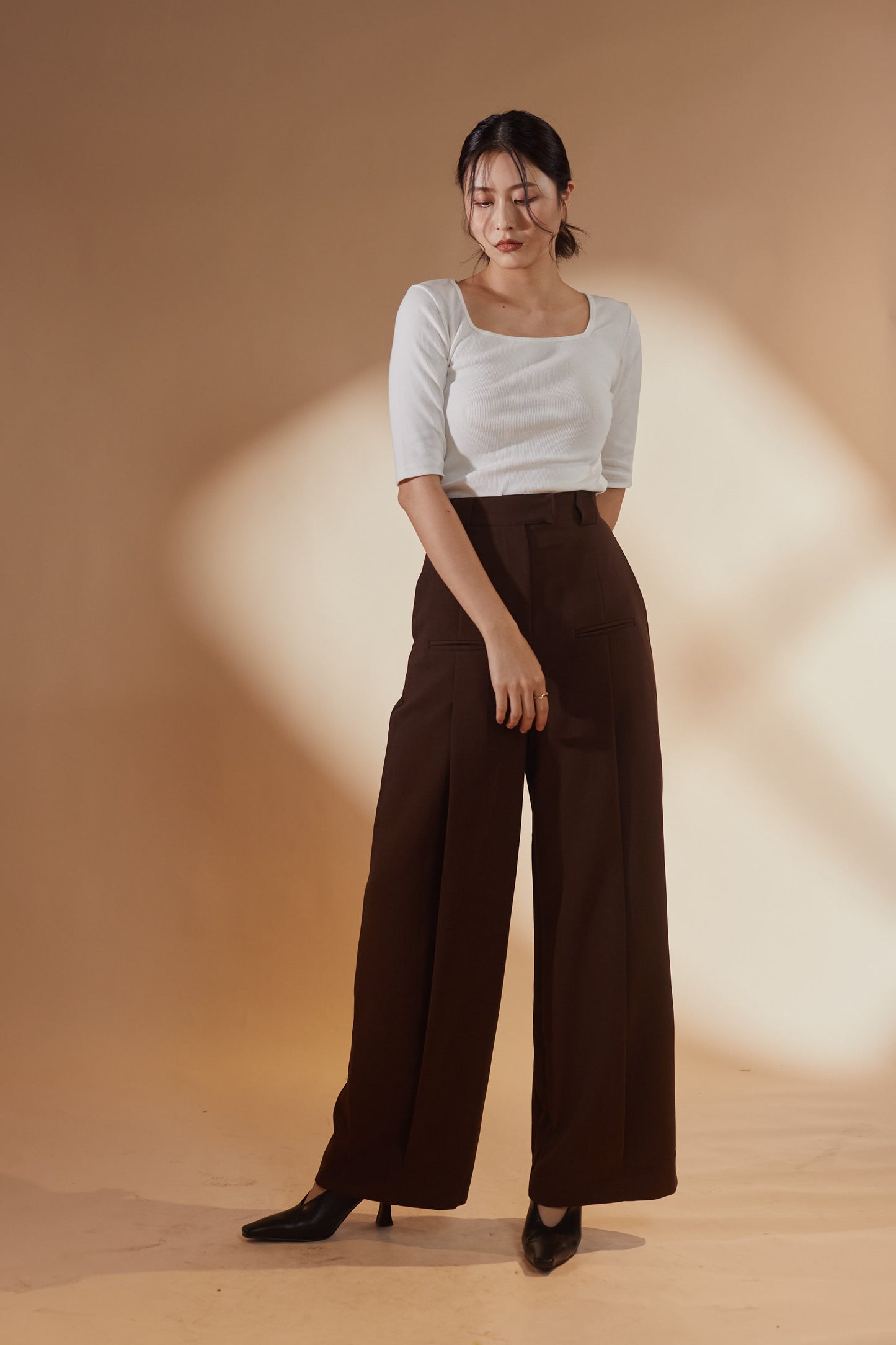 Slight Flare Trousers