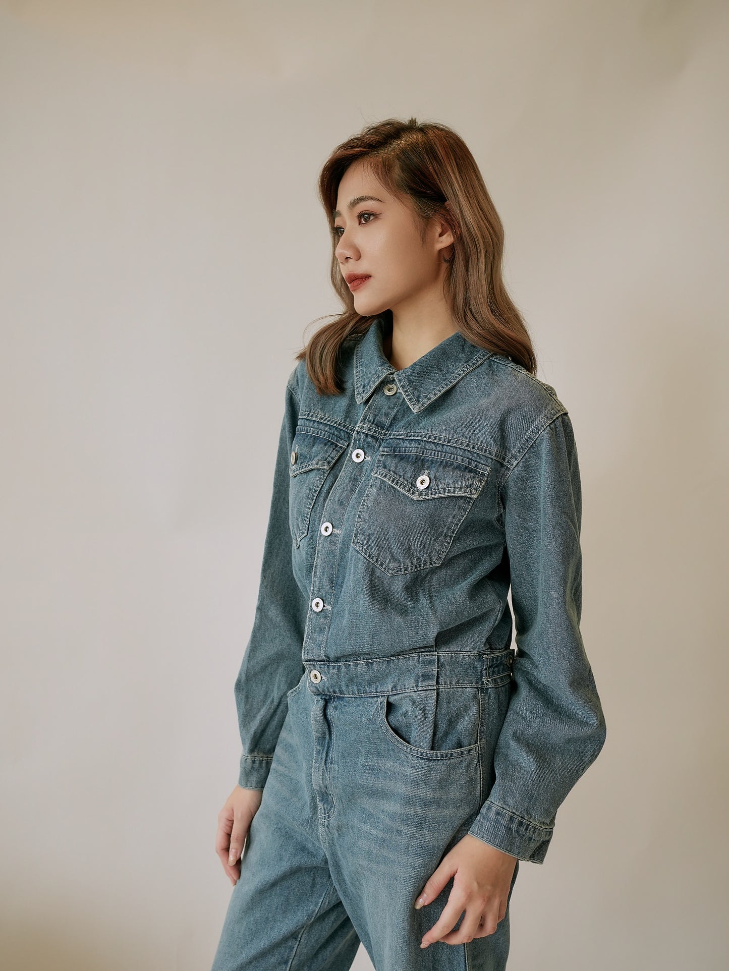 Denim Jumpsuit