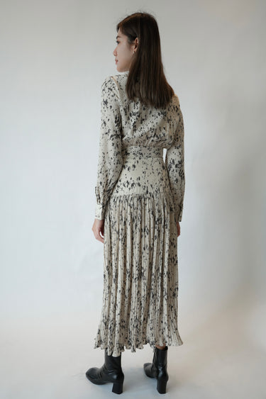 Splatter Paint Long Dress