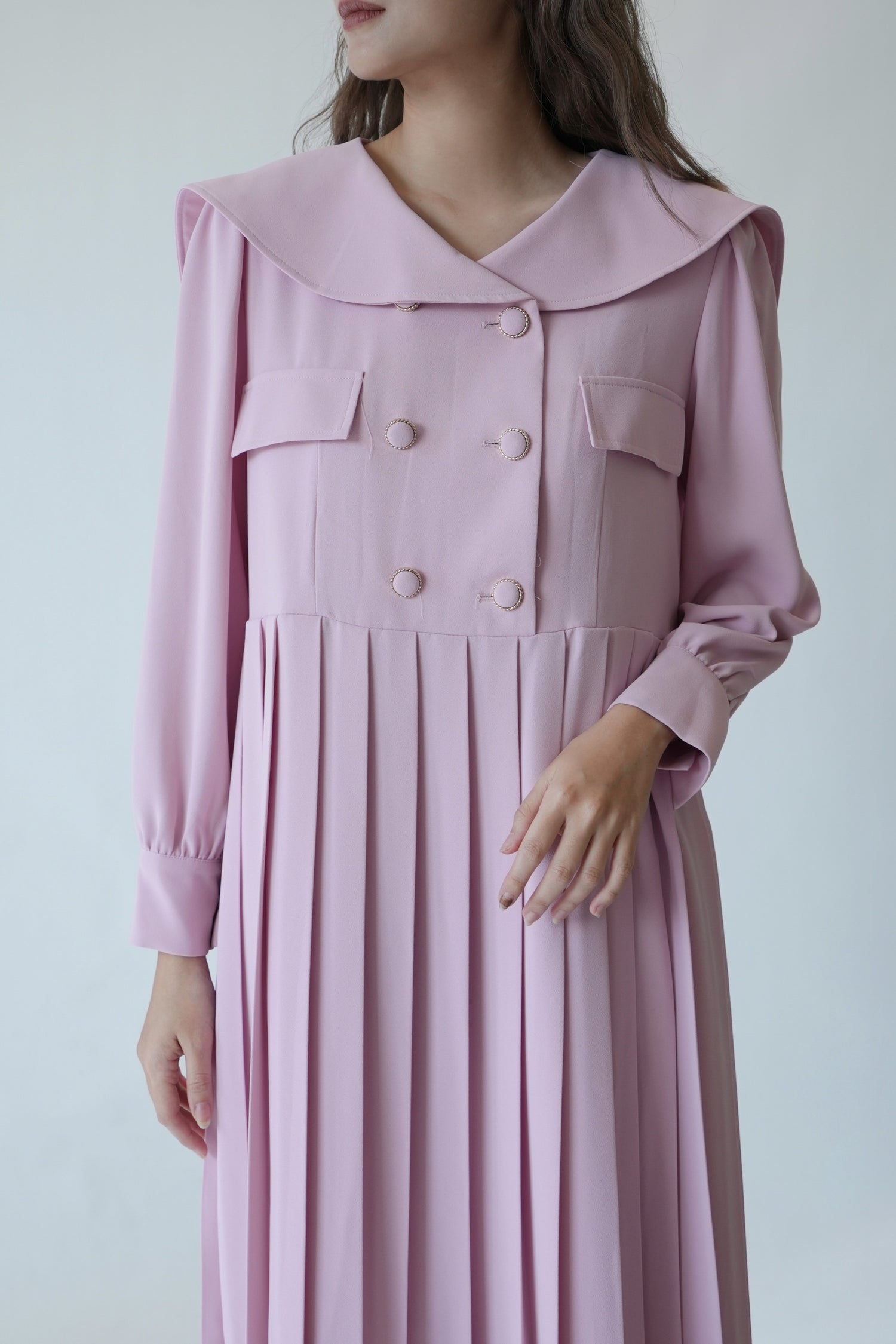 womens pink peter pan collar dress 60s pink dress, Peter pan collar dress, cotton pink dress, bishop mod 1960s dress stranger things