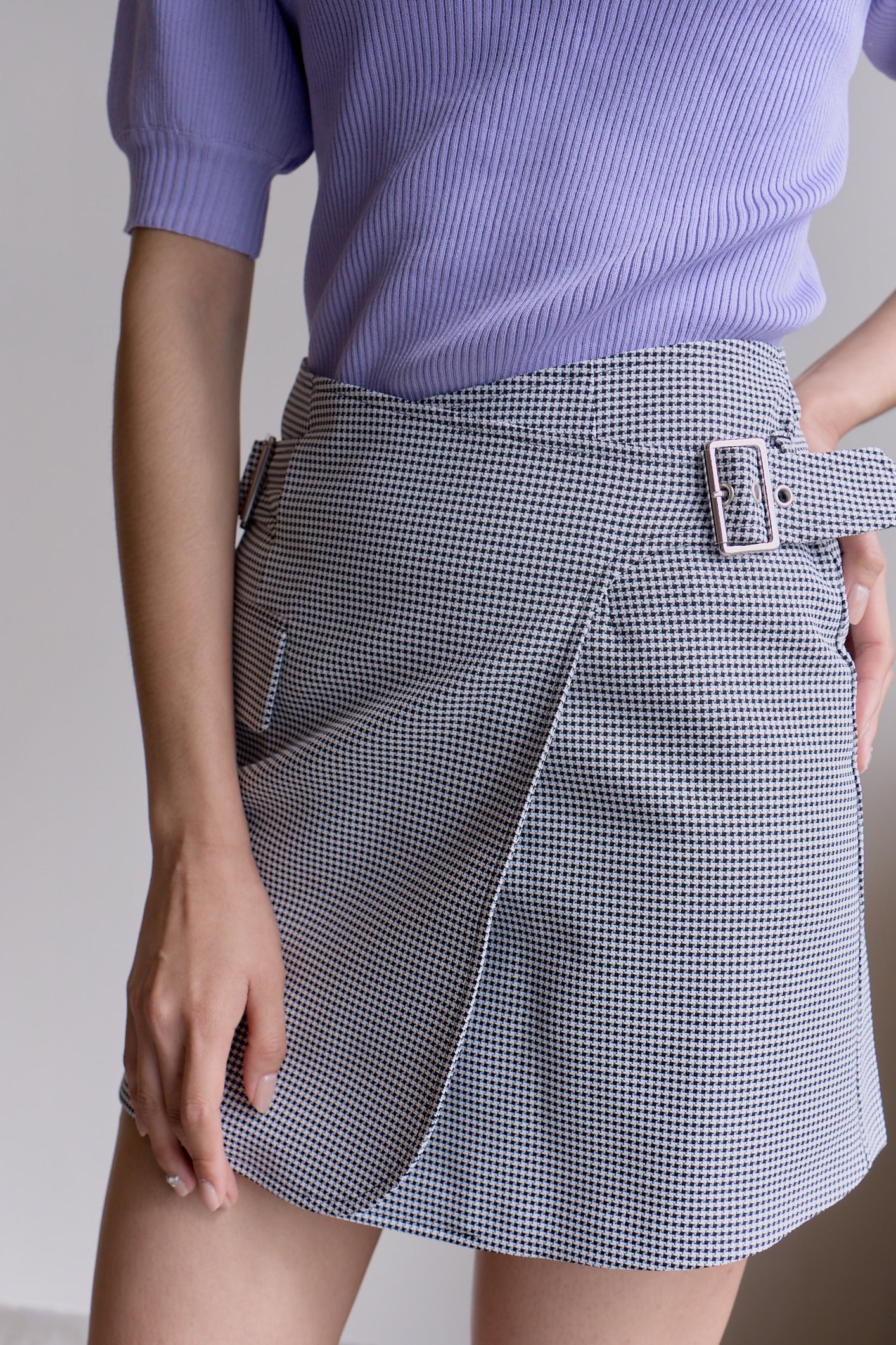 Belt Detail Skirt