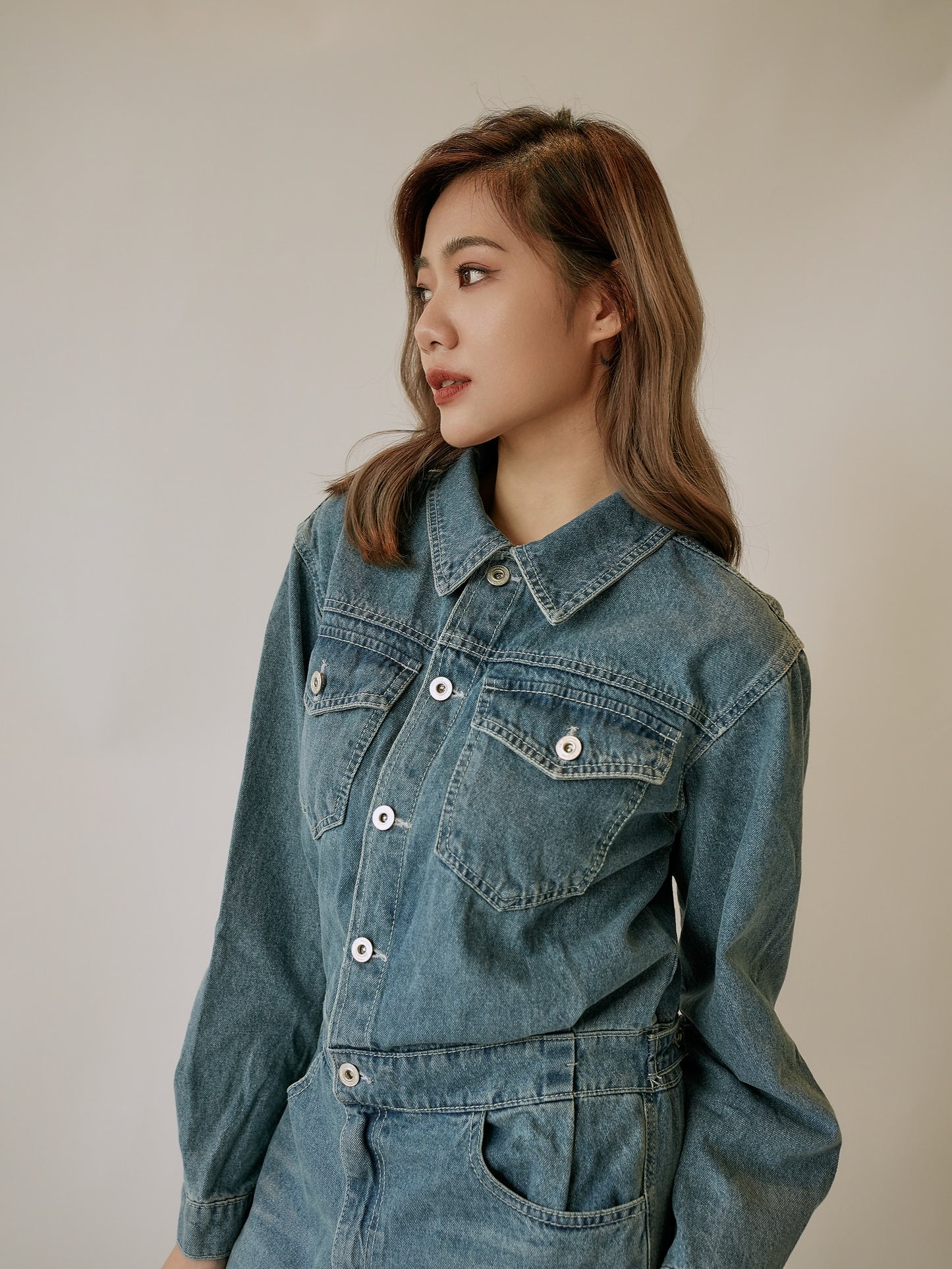 Denim Jumpsuit