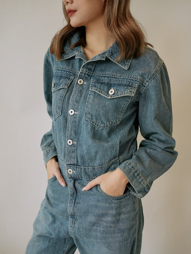 Denim Jumpsuit
