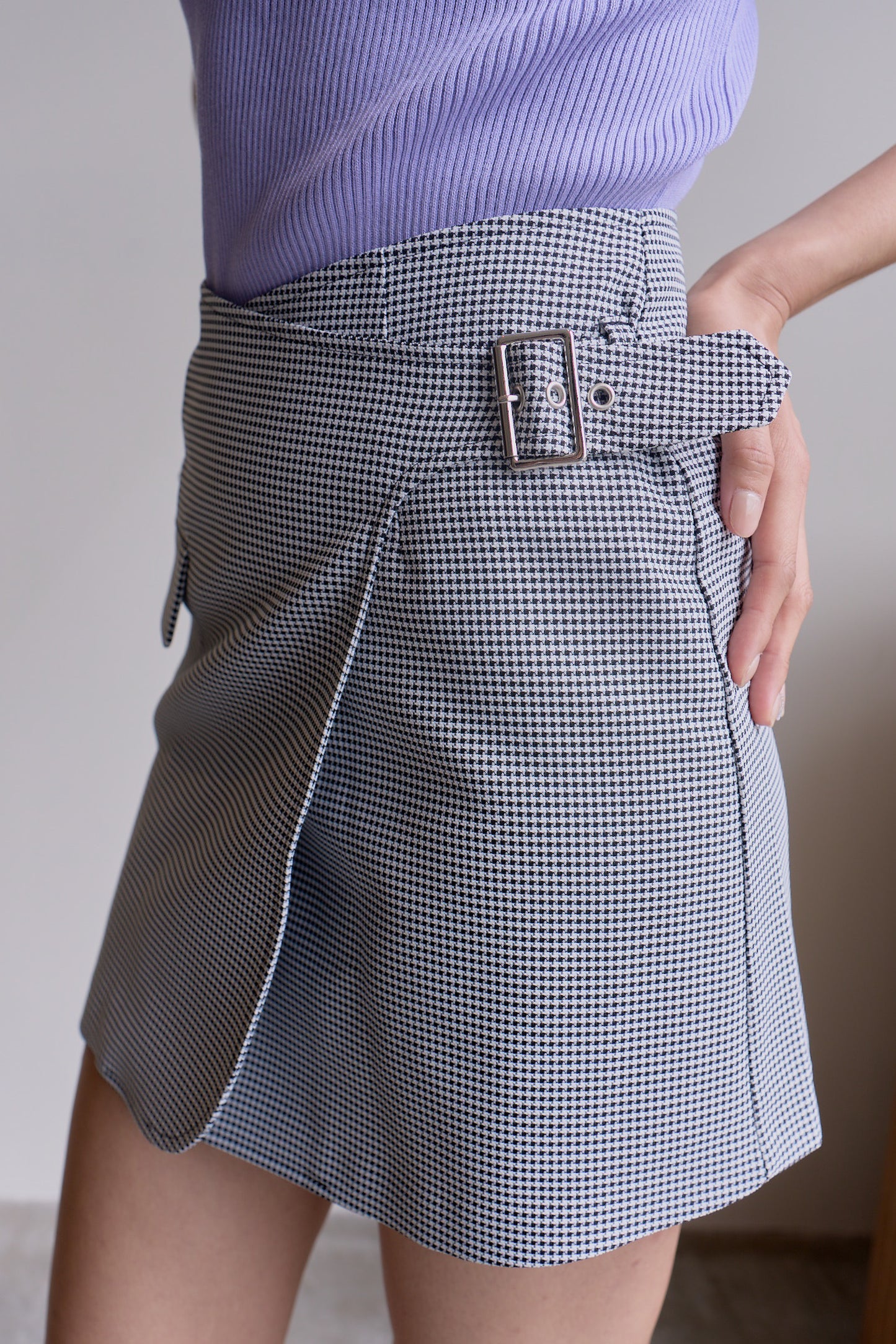 Belt Detail Skirt