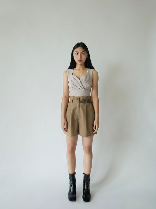 Waist Belted Shorts