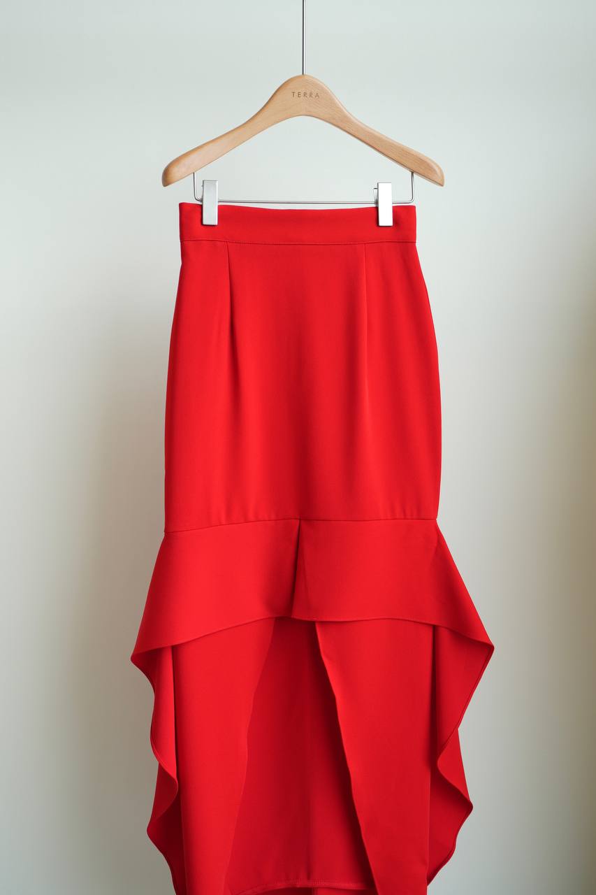 Fishtail Hem Skirt