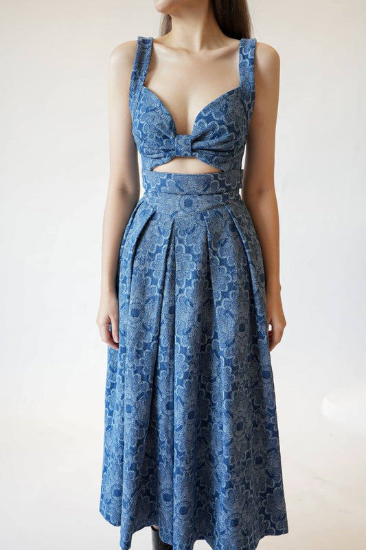 Elegant Lace Dress Set